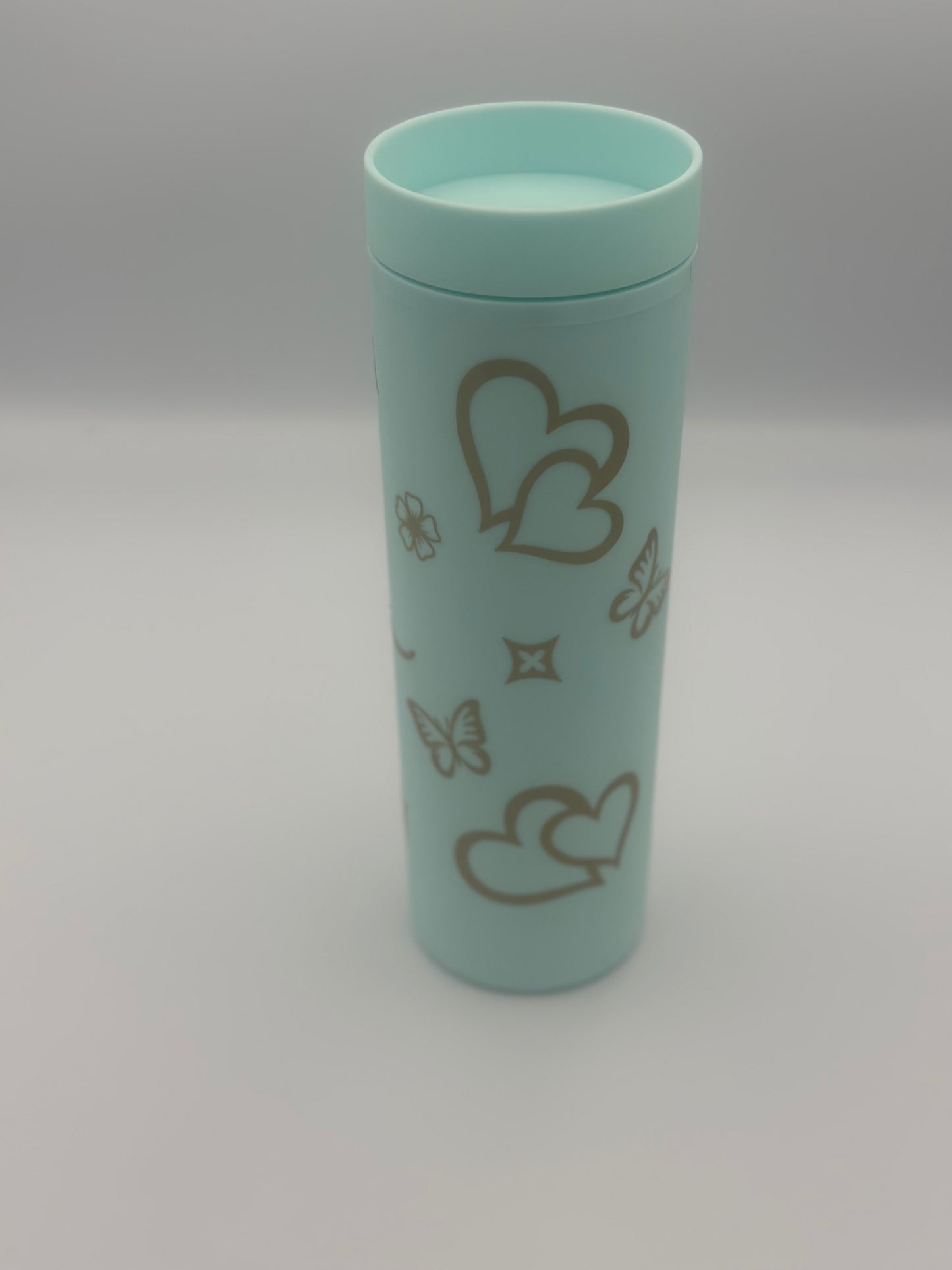 22oz Positive Vibes Plastic Tumbler