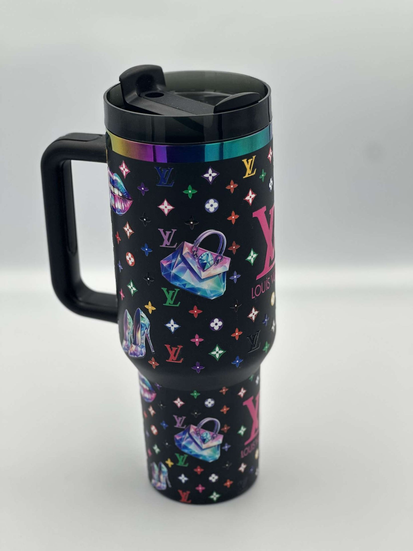 40 oz Bad and Boujee tumbler