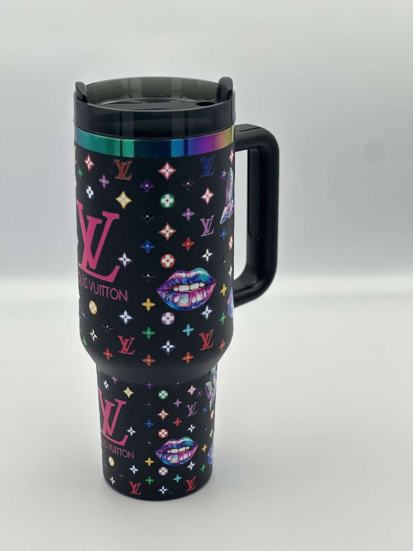 40 oz Bad and Boujee tumbler