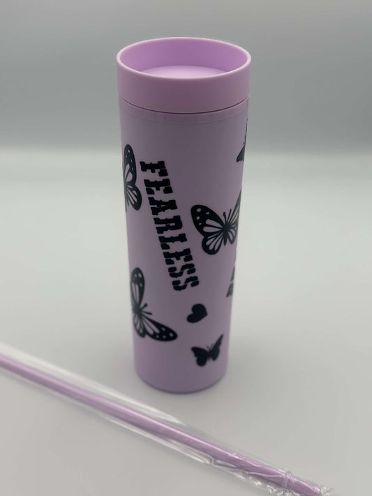 22 oz Beautiful, Unique , Fearless tumbler